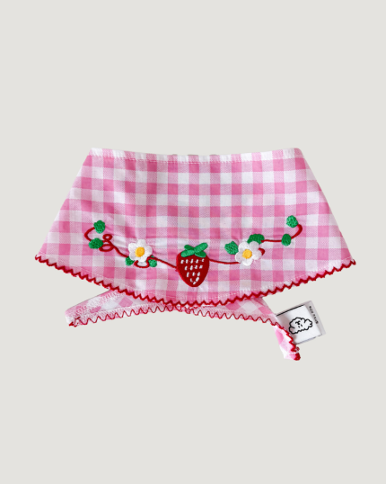 Strawberry Farm Dog Bandana